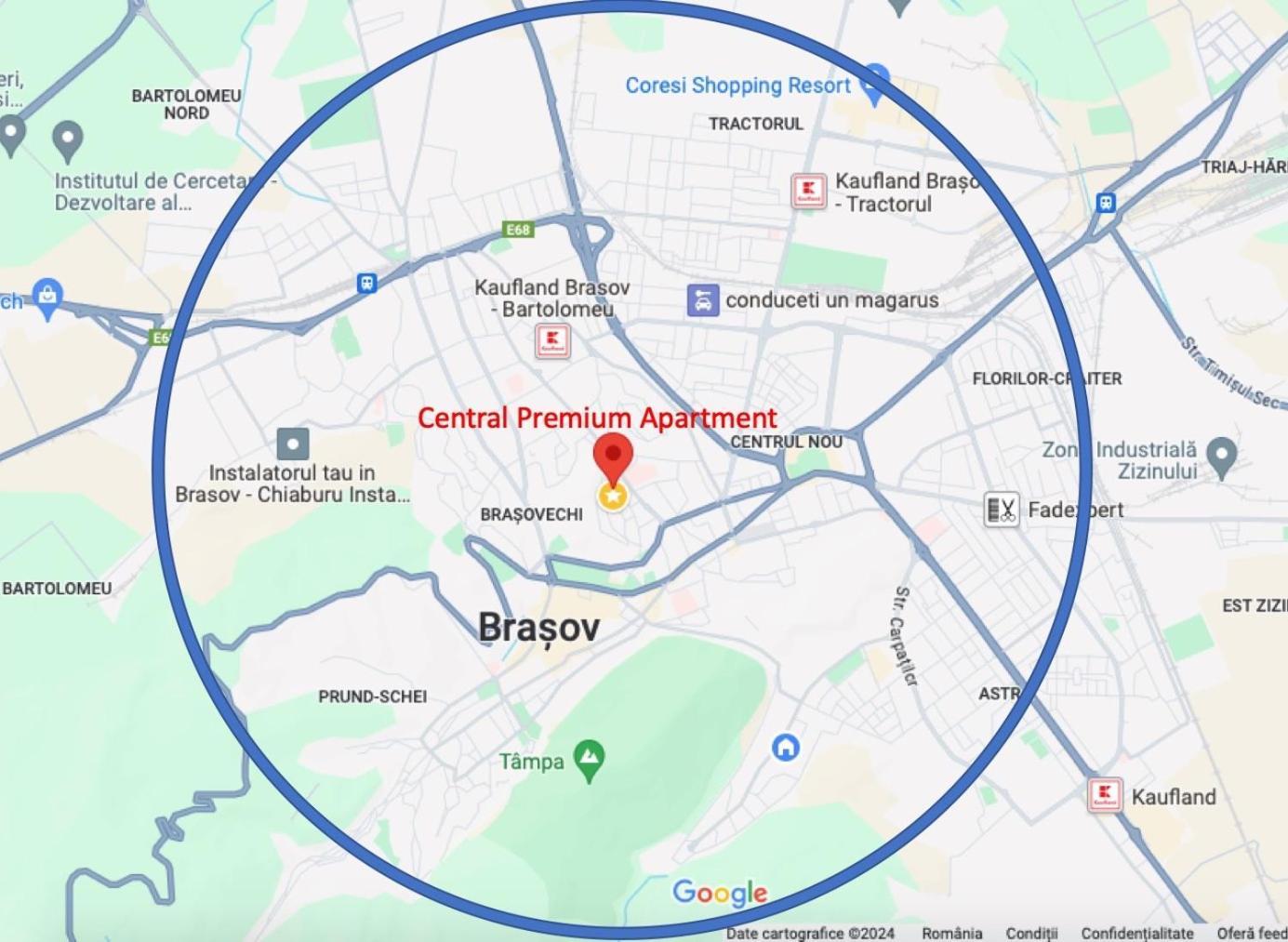 Central Premium Apartment Брашов Екстериор снимка